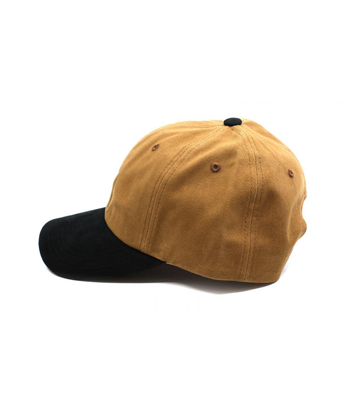 Obey Obey brown black cap